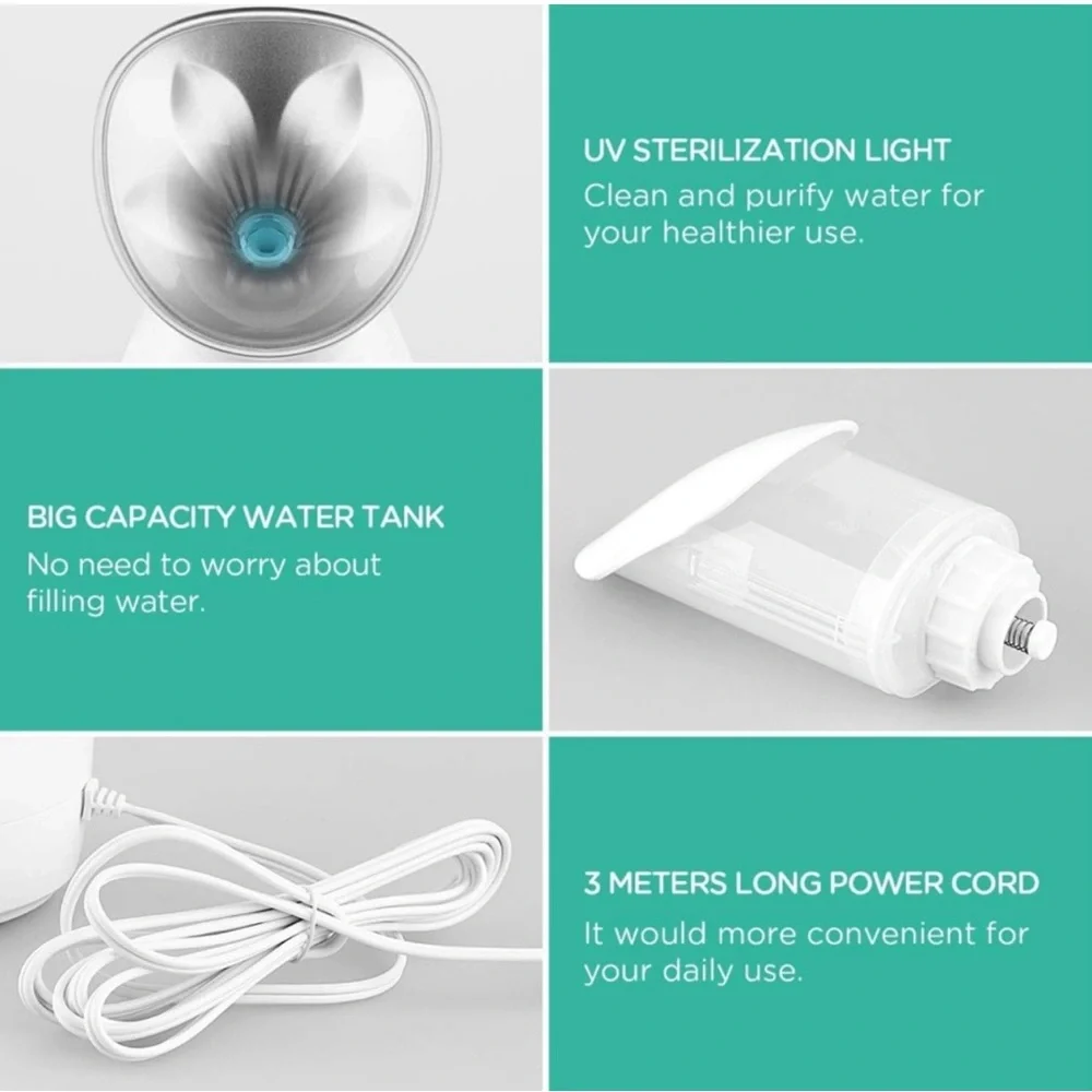New Professional Facial Steamer with UV sanitizer